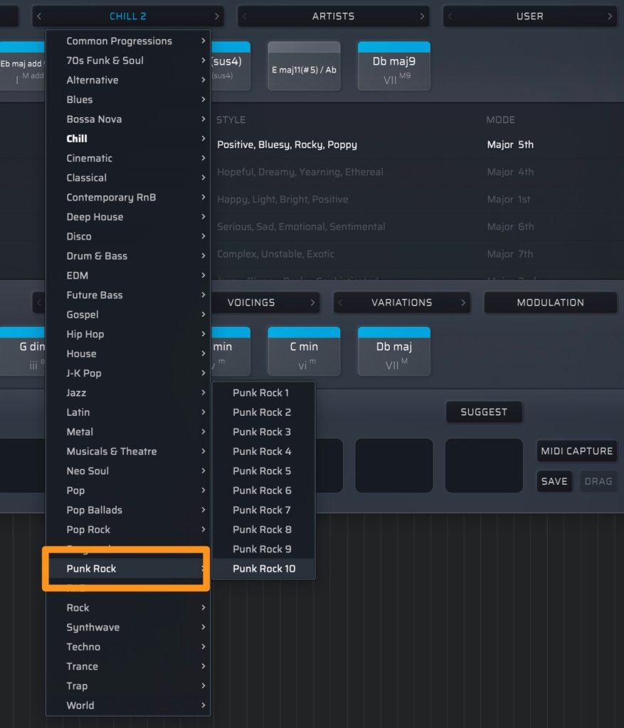 Scaler2 Punkコードセット