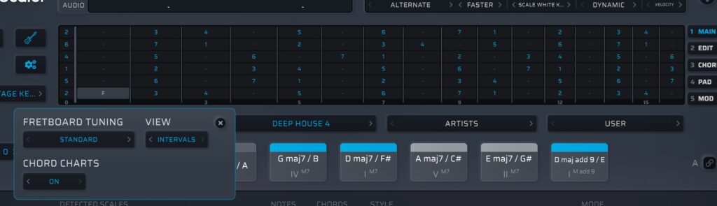 Scaler2 スケール・インターバル表示