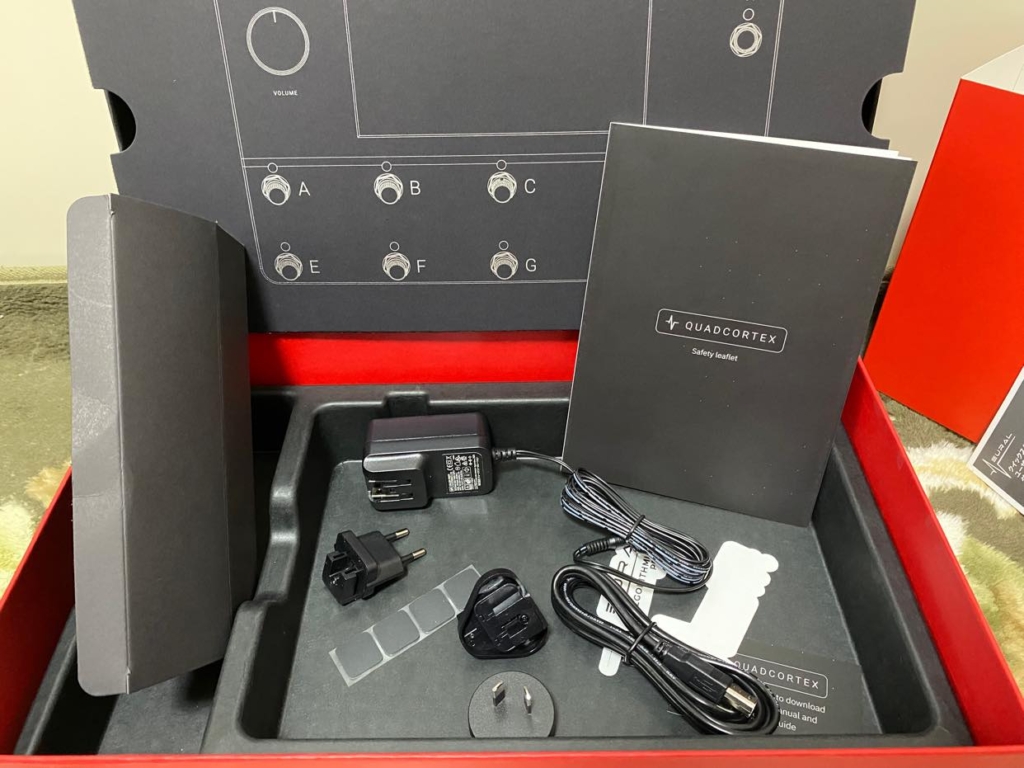 Quad Cortexの付属品