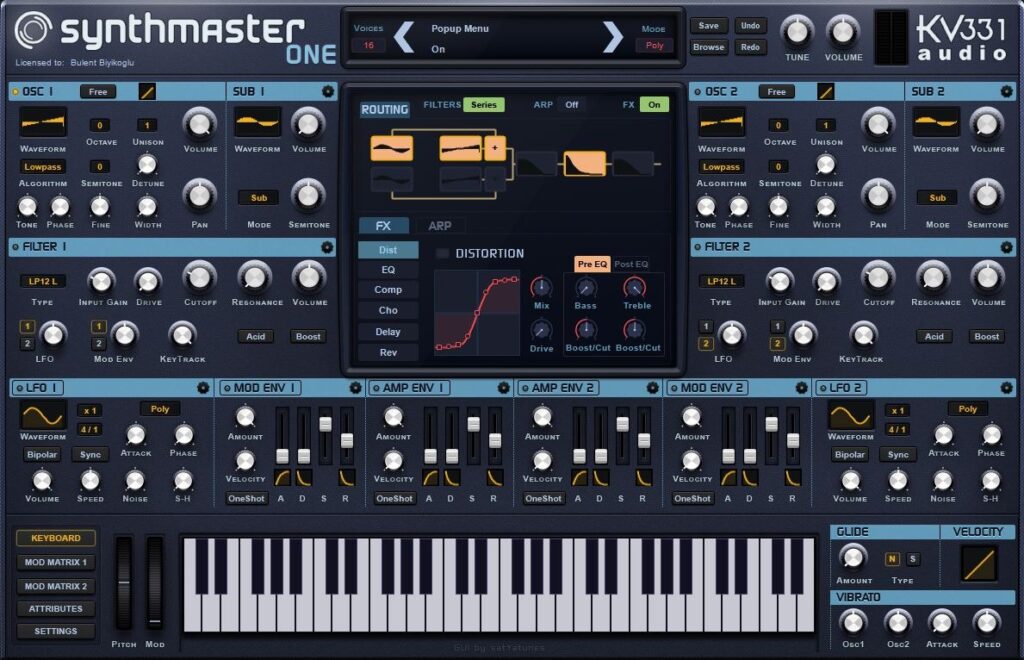 「SynthMaster One」