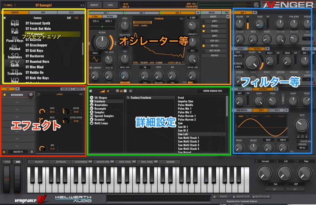 VPS Avenger　使い方