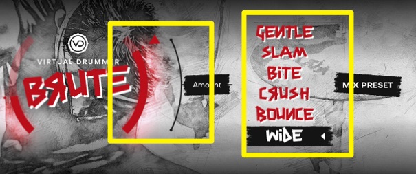 「UJAM Beatmaker BRUTE」 Mix Preset