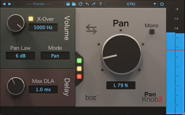 Pan Knob by Boz Digital Labs