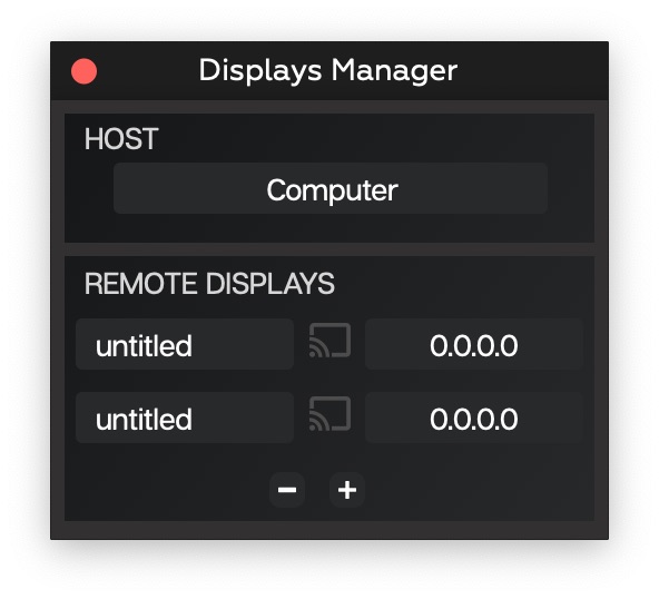 iPadアプリをつなげるときの画面