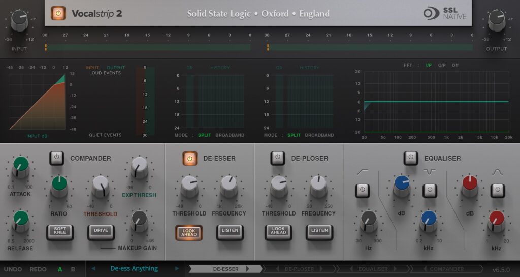 SSL Native VocalStrip De-ess Anything