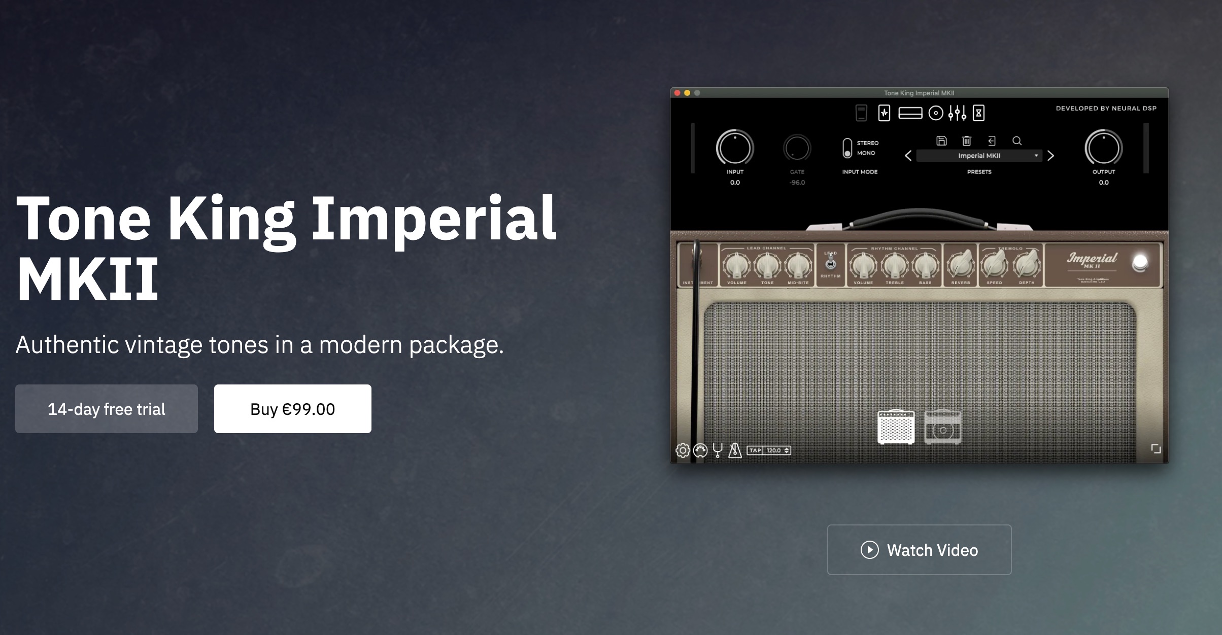 Tone King Imperial MKII