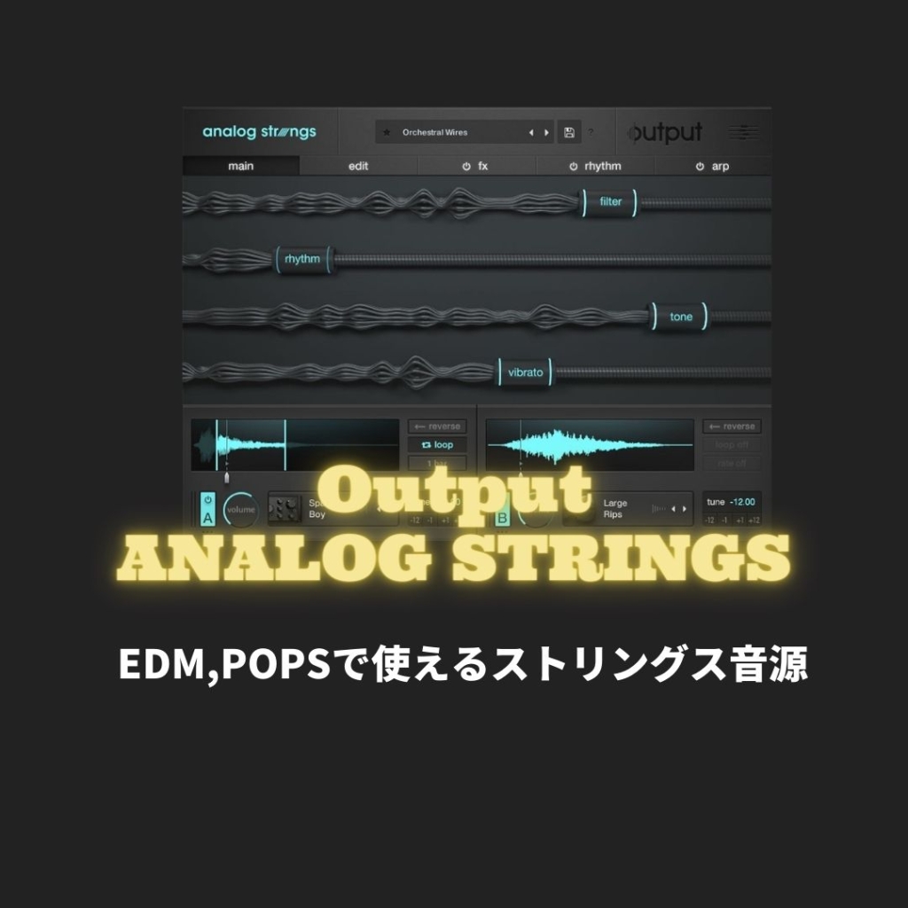 「Output ANALOG STRINGS」