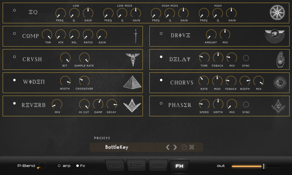 BeatSkillz Papyrus Keys