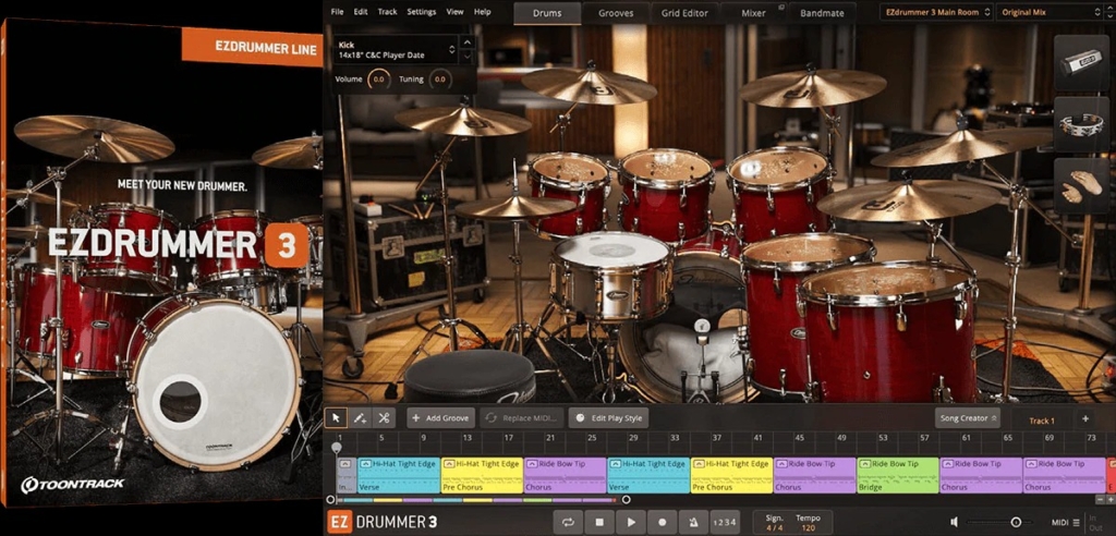 Toontrack EZDrummer 3