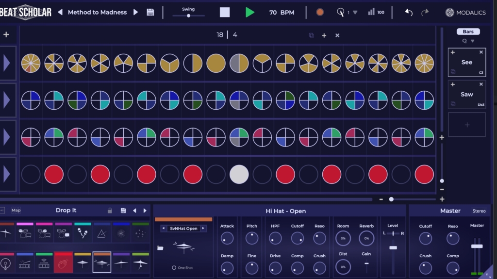 「Beat Scholar」の複雑なパターン