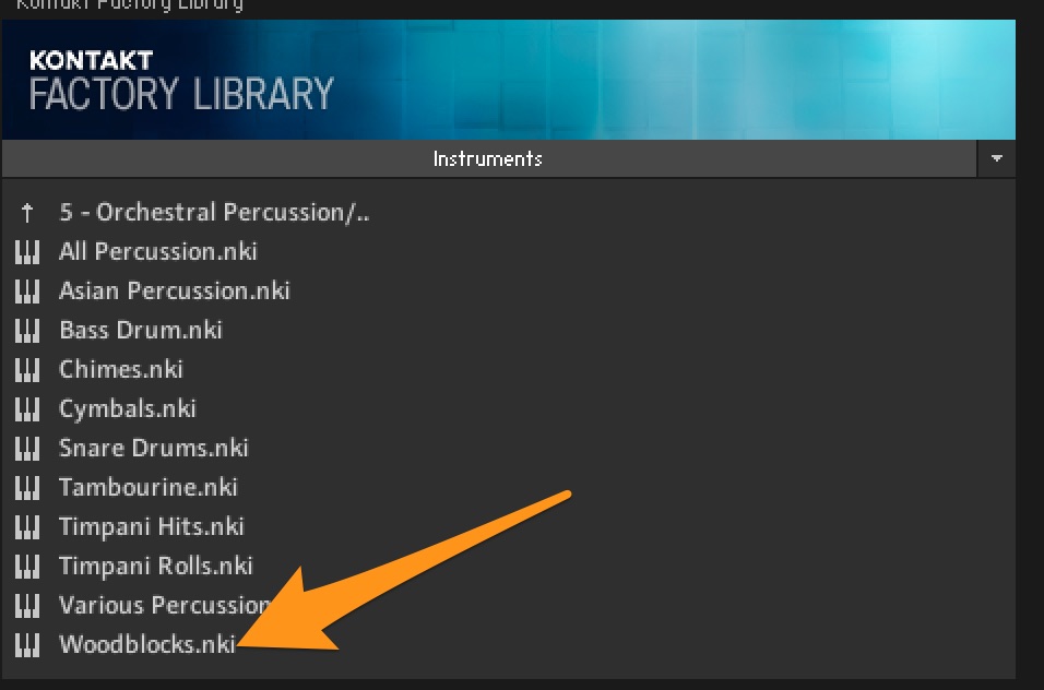Kontakt Factory Library