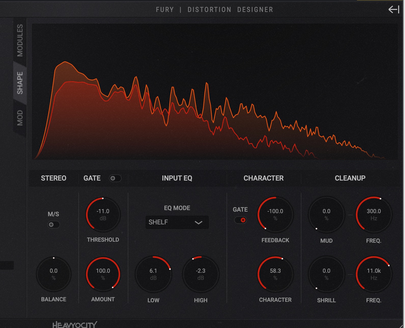 Heavyocity FURY shape