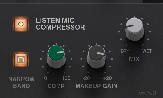 SSL Native Drumstrip Listen Mic Comp