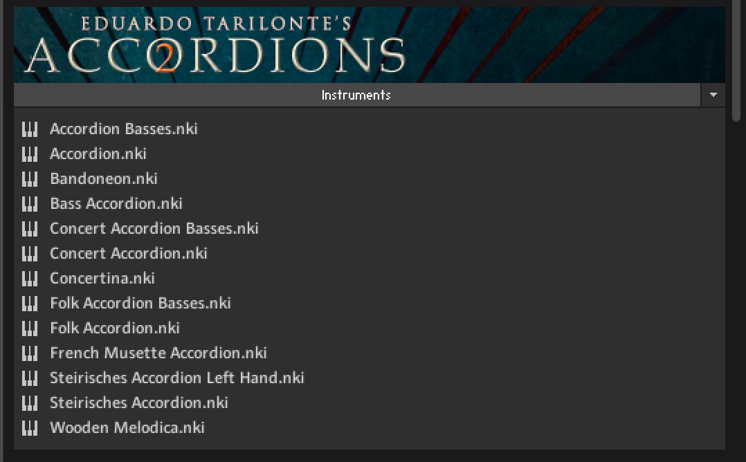 nkiに「Bass」の名前がついているものがベース用