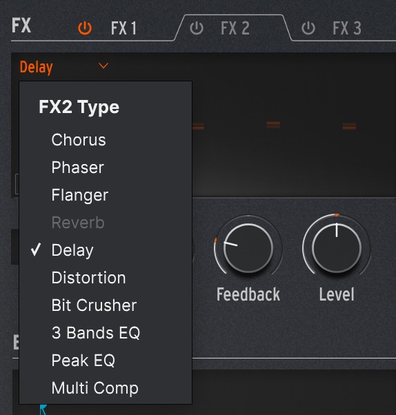 MiniFreak V エフェクト