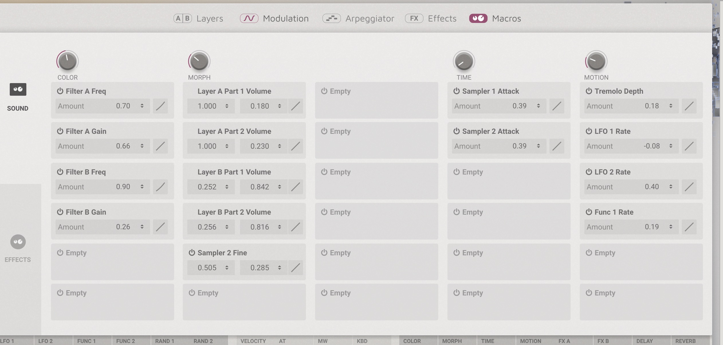 Augmented BRASS MACRO