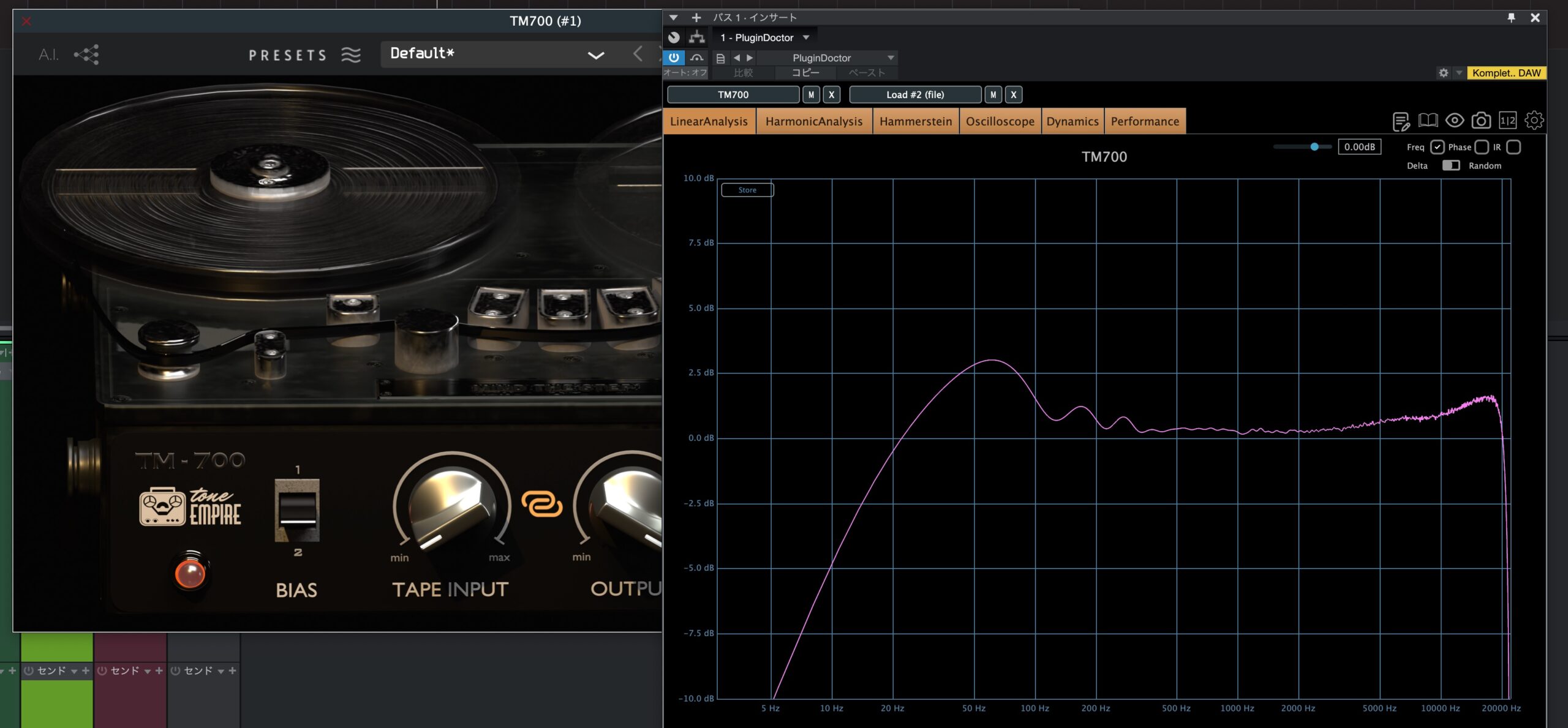 Defaultプリセット - Bias 2