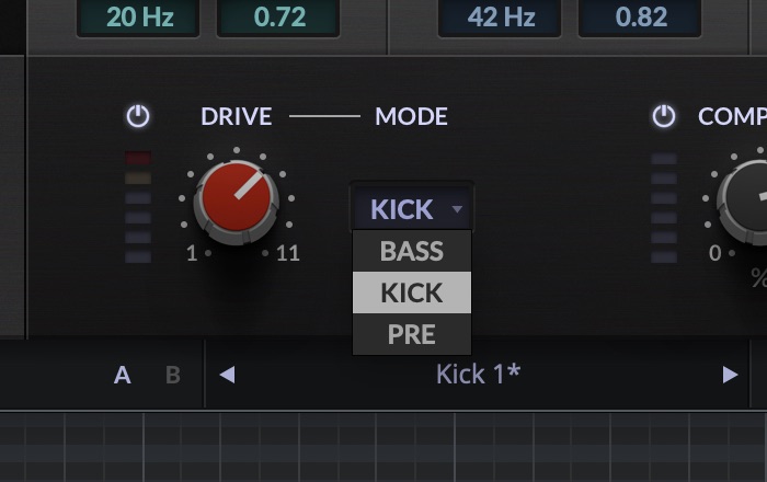 3タイプのドライブ