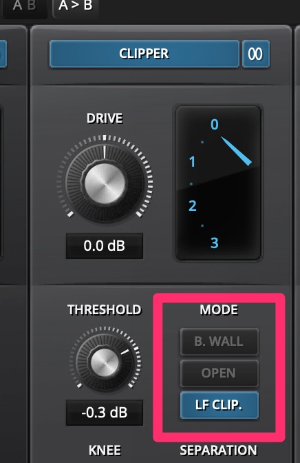 クリッパーのモード