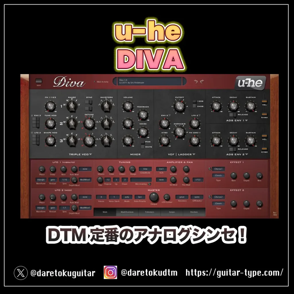 「u-he DIVA」